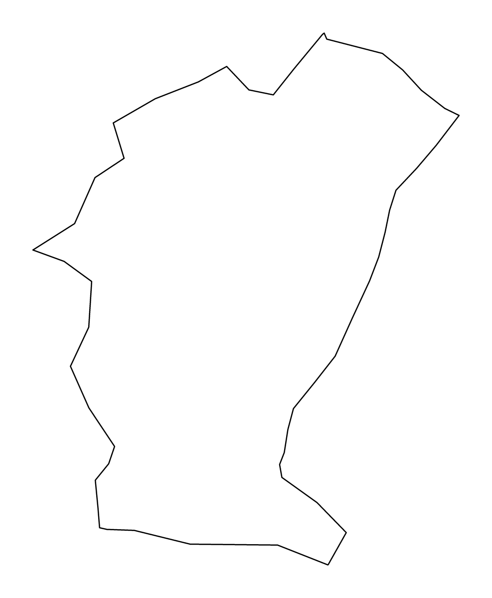Carte de contour de Julfa, Azerbaijan.