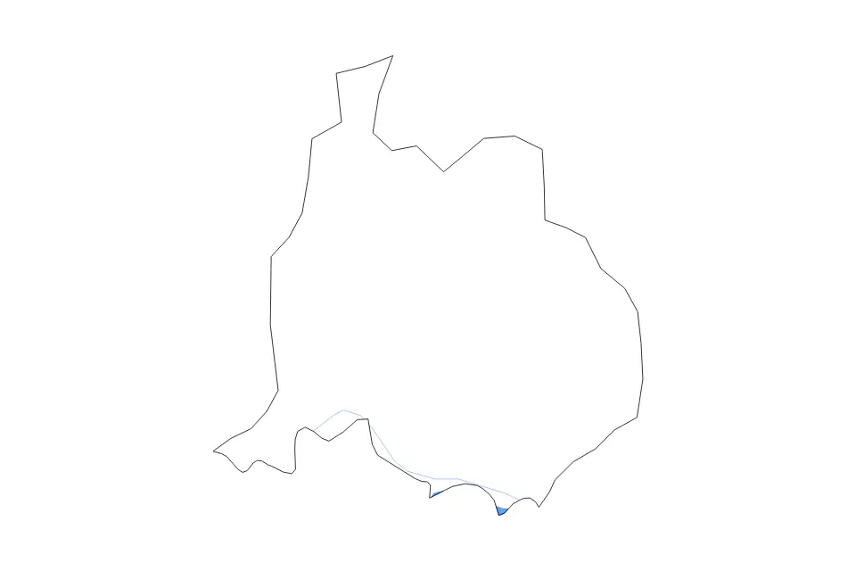Kurdamir outline map preview