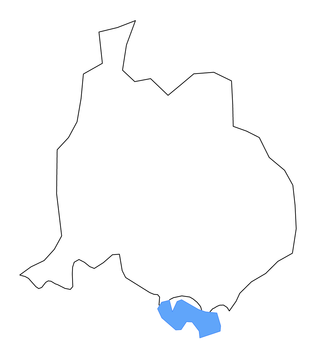 Carte de contour de Kurdamir, Azerbaijan avec lacs et rivières.