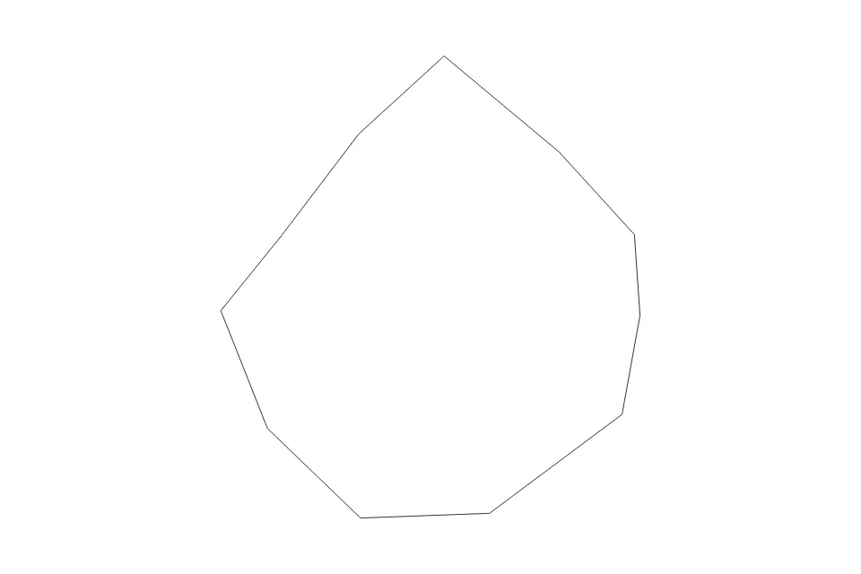 Mapa de Naftalan, Azerbaijan de tipo contorno para Asia, con contorno con límites limpios.