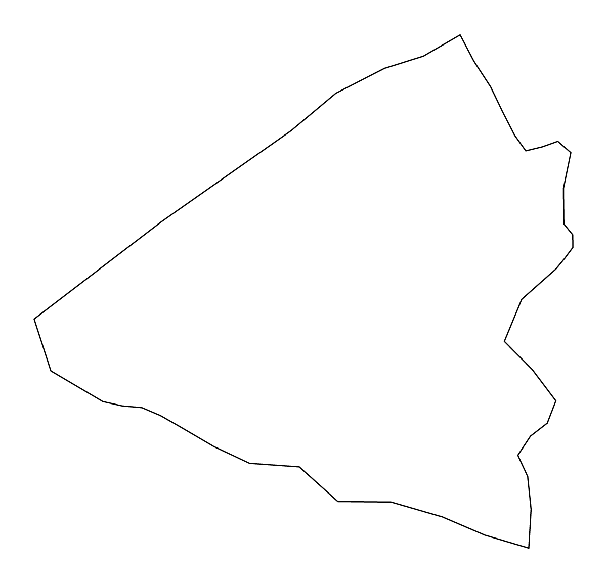 Mapa de contorno de Quba, Azerbaijan.