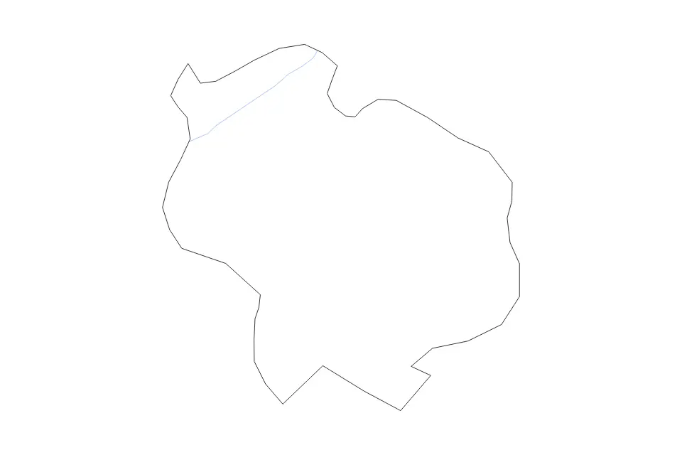 Carte de Saatly, Azerbaijan de type contour et rivières pour Asie, montrant contour et rivières avec des limites nettes.