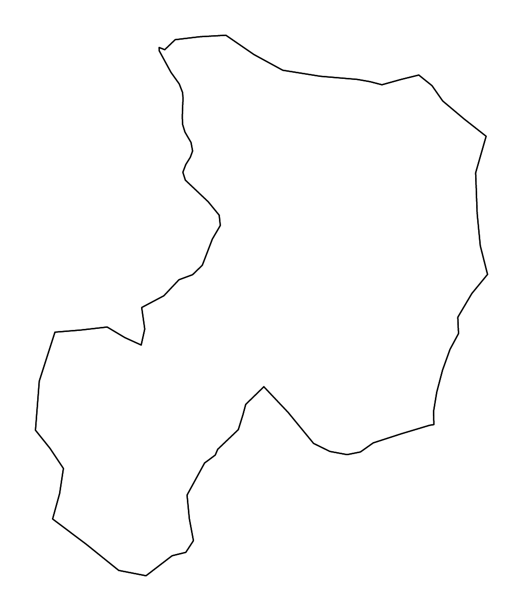 Carte de contour de Salyan, Azerbaijan avec rivières.