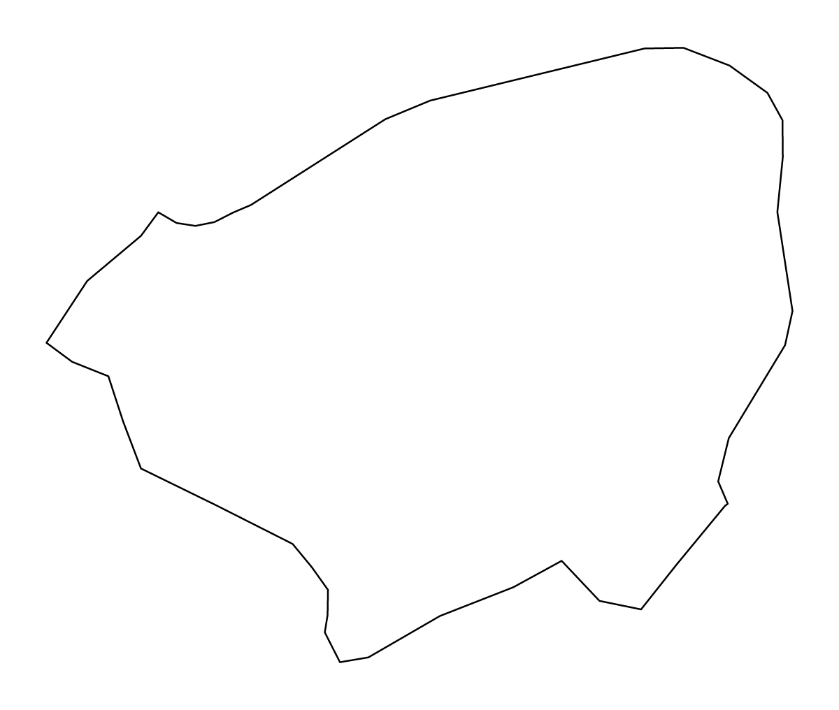 Mapa de contorno de Shahbuz, Azerbaijan.
