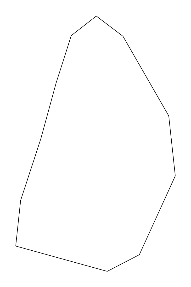 Carte de contour de Shaki, Azerbaijan.