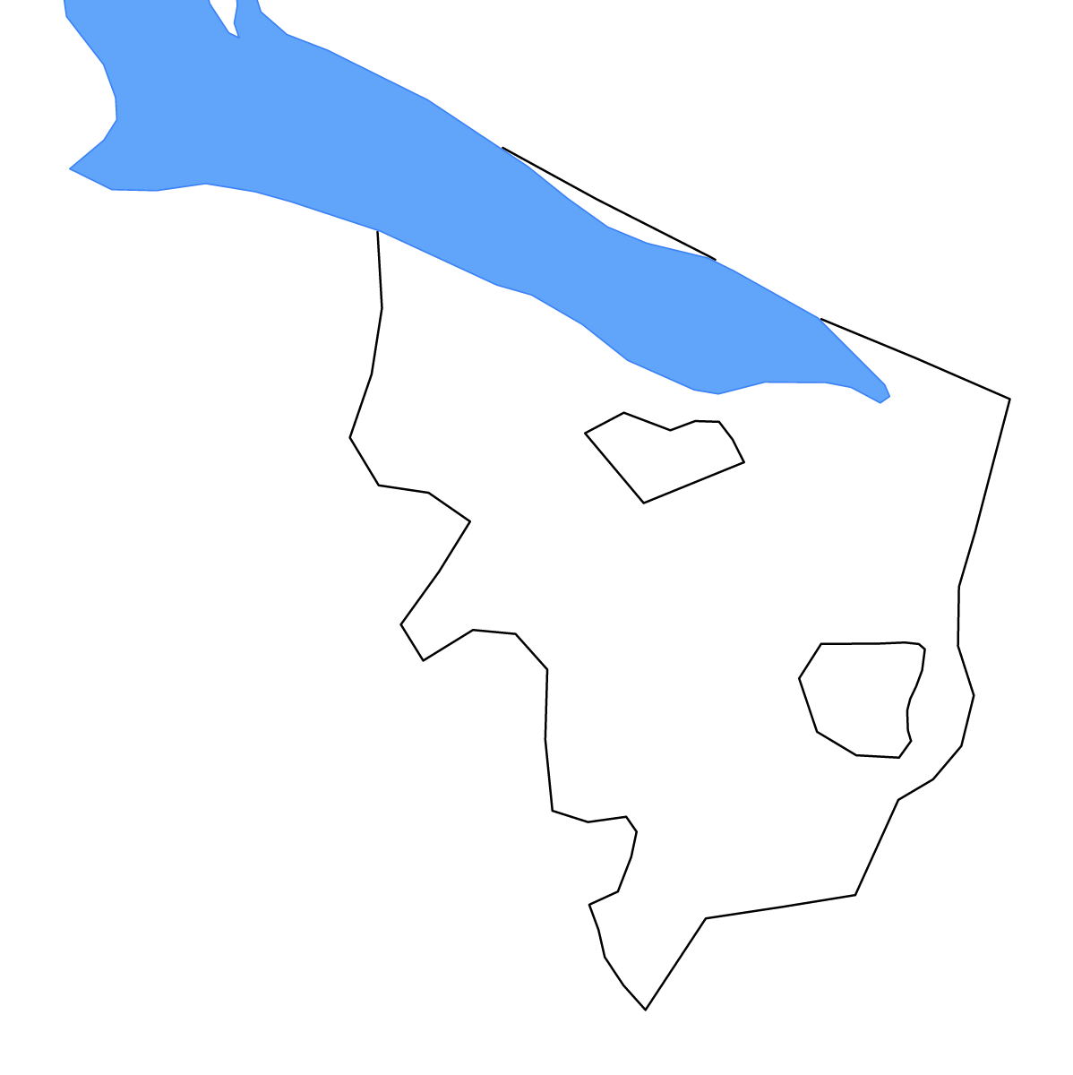 Mapa de contorno de Yevlakh (distrito), Azerbaijan con lagos y ríos.
