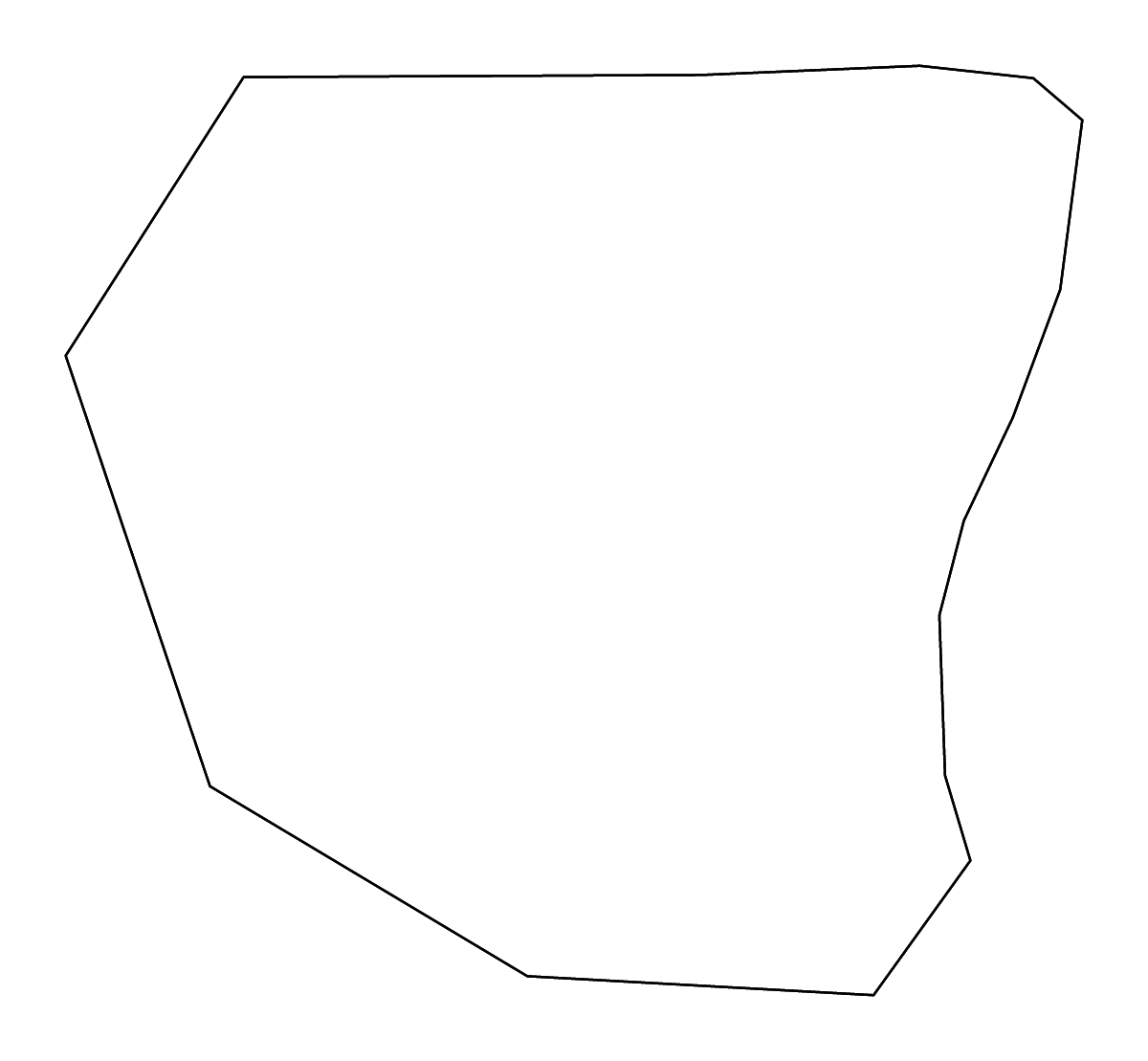 Carte de contour de Yevlakh (municipalité), Azerbaijan avec rivières.