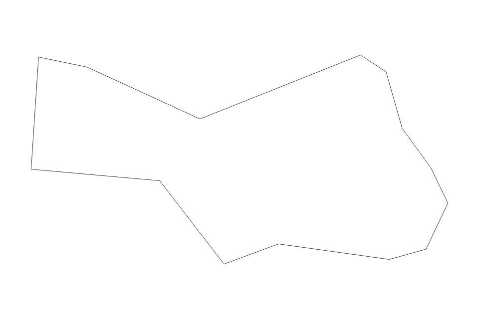 Mapa de Capital, Bahrain de tipo contorno para Asia, con contorno con límites limpios.