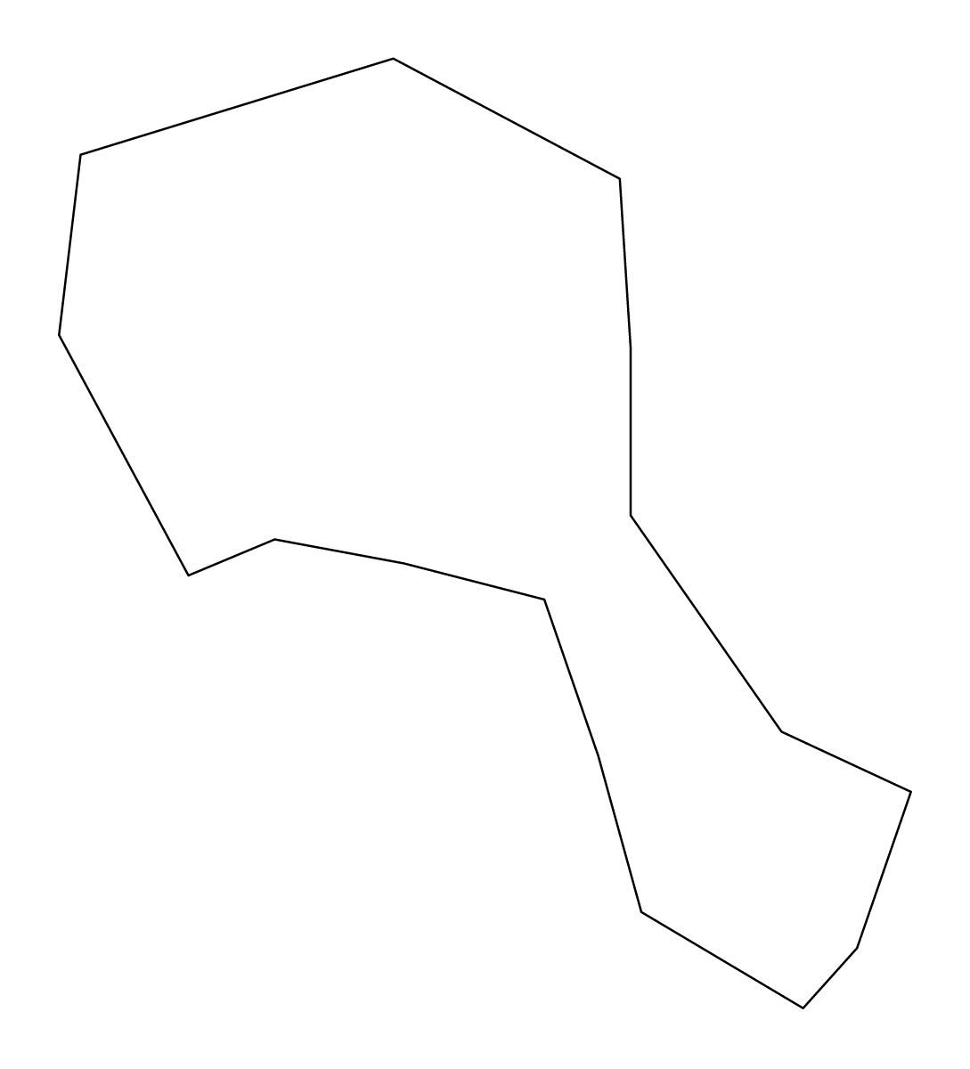 Carte de contour de Muharraq, Bahrain.