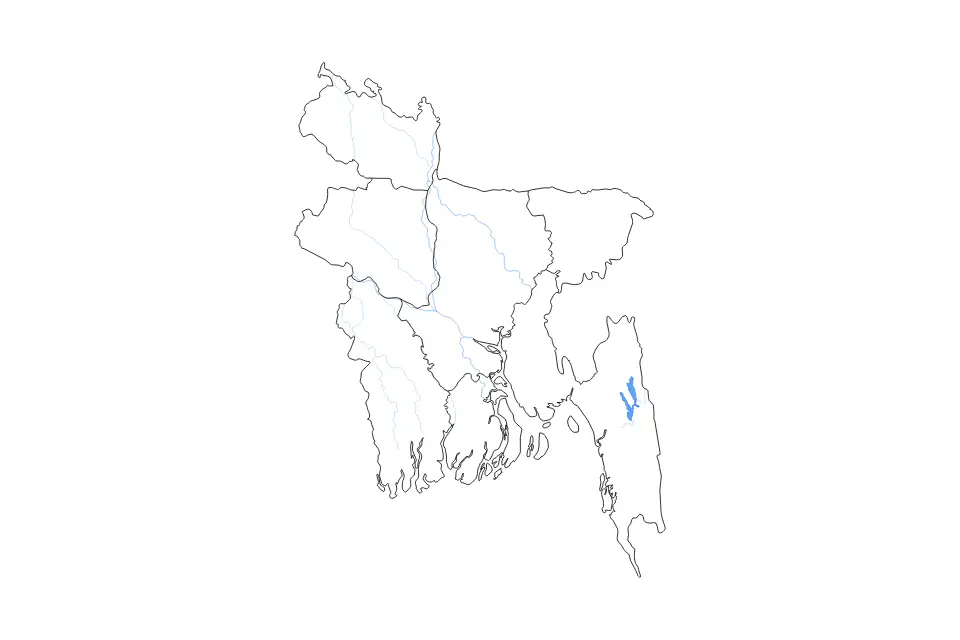 Bangladesh outline map preview
