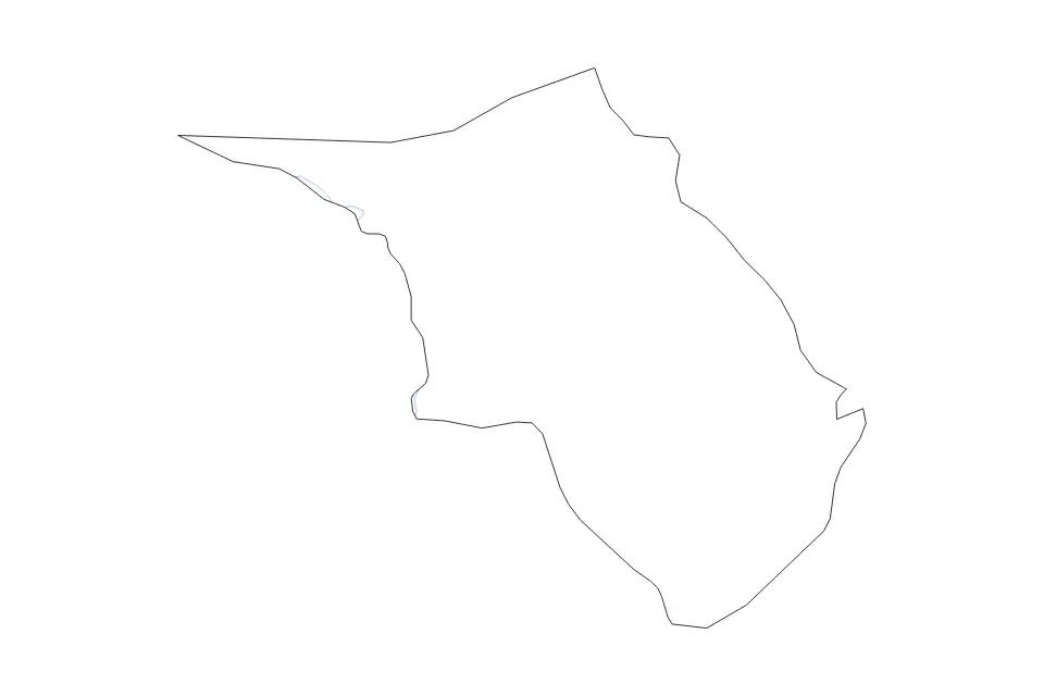 Belait outline map preview