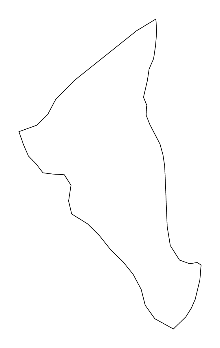 Mapa de contorno de Tutong, Brunei Darussalam.