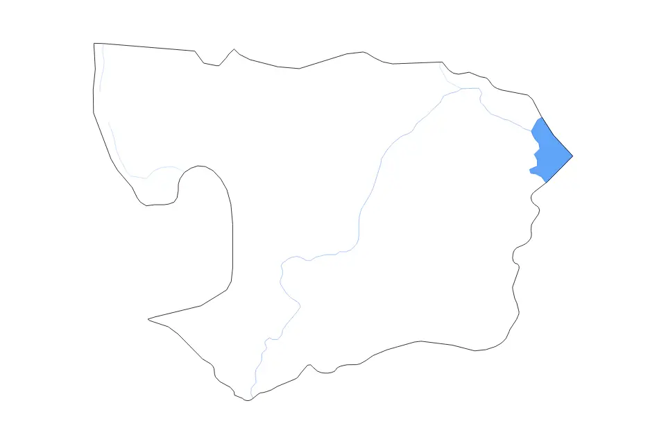 Battambang outline map preview
