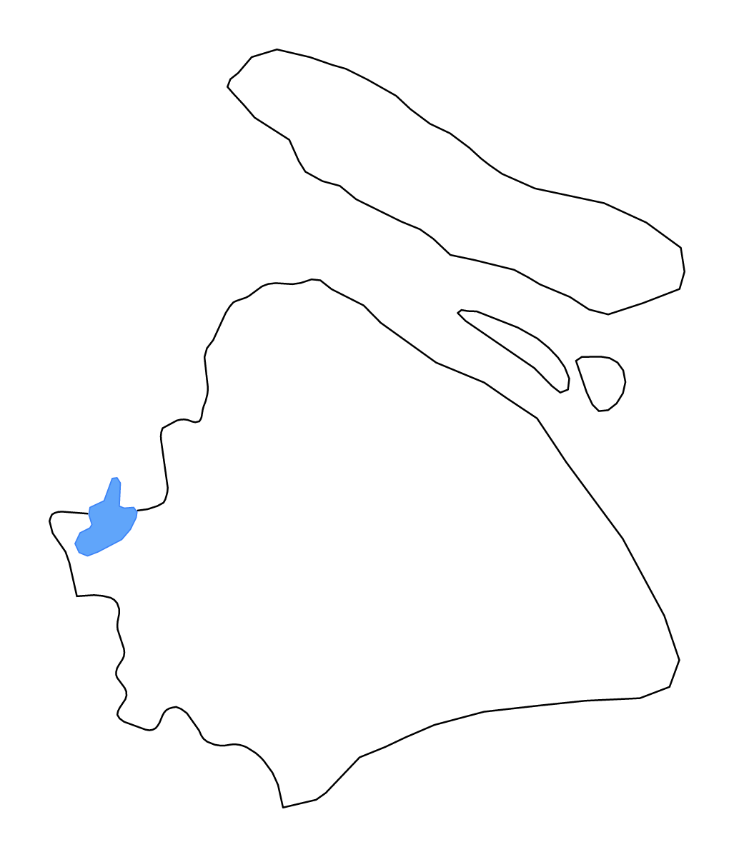 Carte de contour de Shanghai, China avec lacs et rivières.