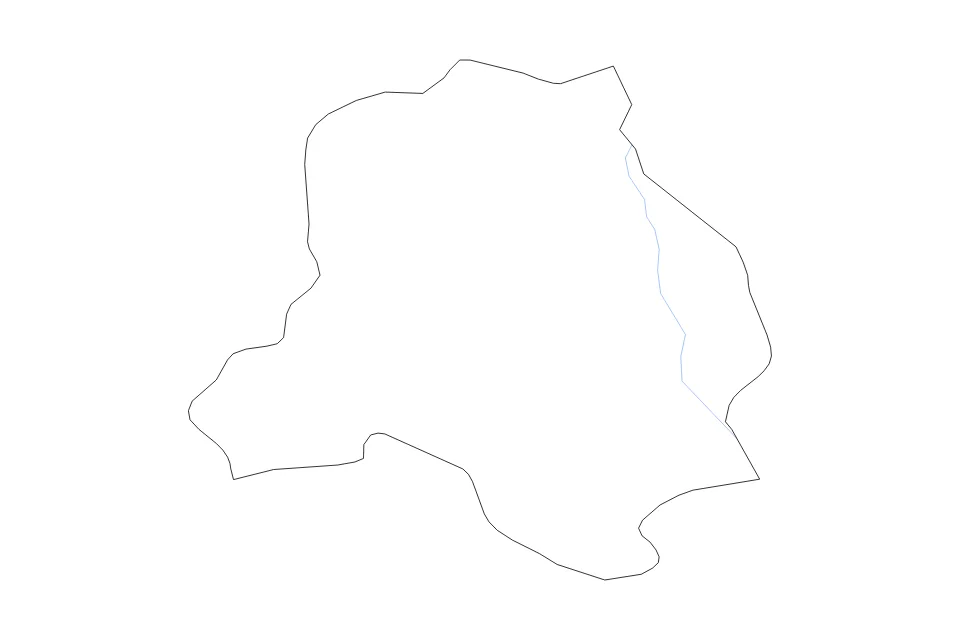 Aperçu de la carte de contour de Delhi