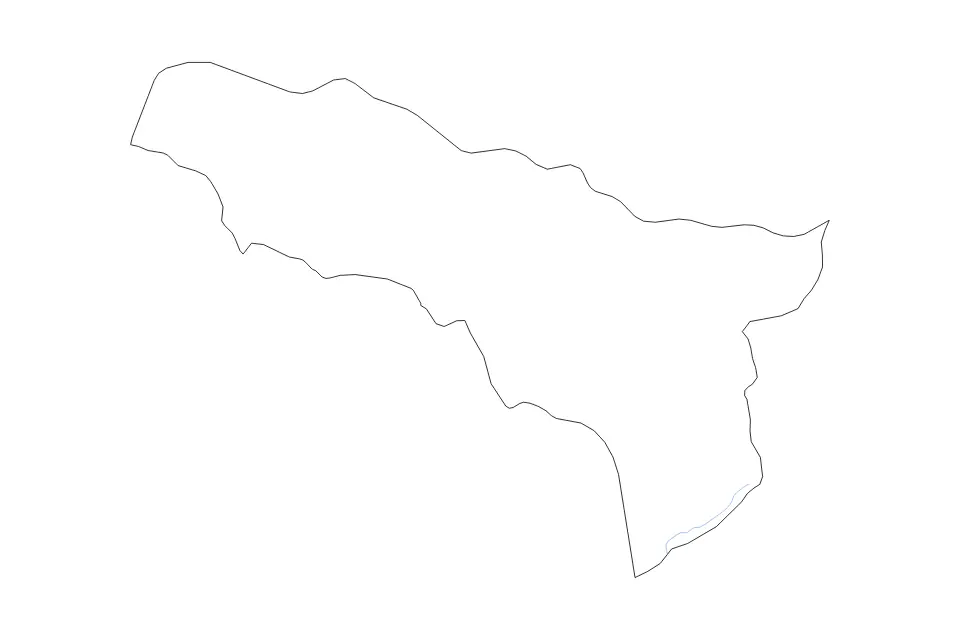 Abkhazia outline map preview