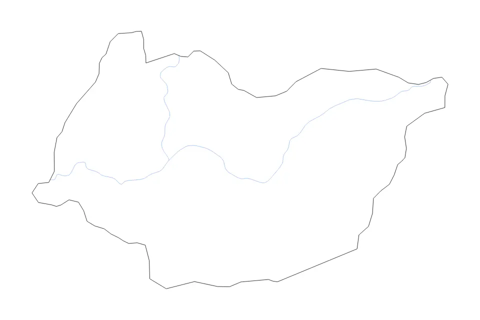 Aperçu de la carte de contour de Imereti