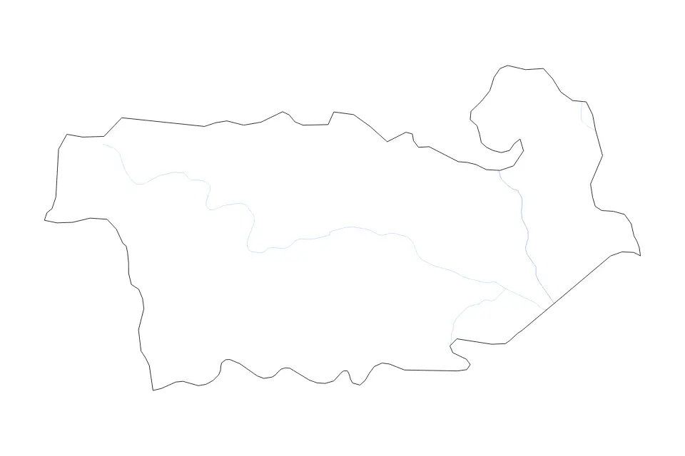 Kvemo Kartli outline map preview