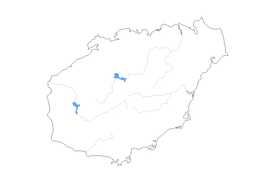 Aperçu de la carte de contour de Hainan