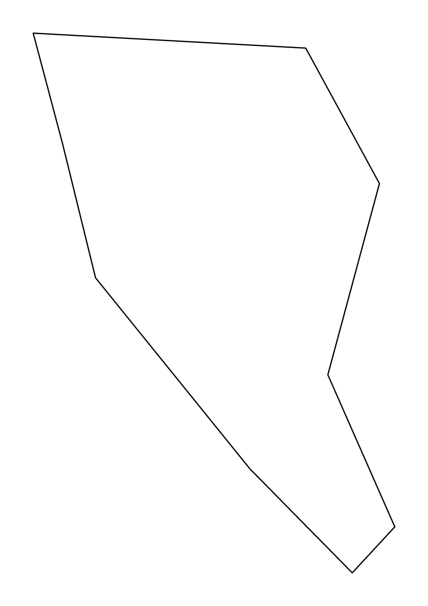 Mapa de contorno de Kwun Tong, Hong Kong.