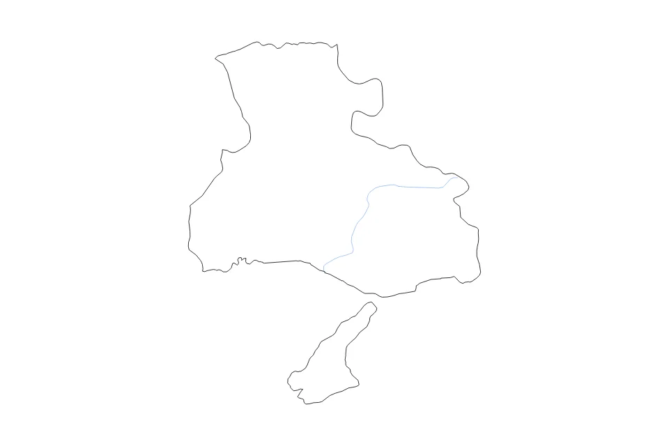 Aperçu de la carte de contour de Hyogo