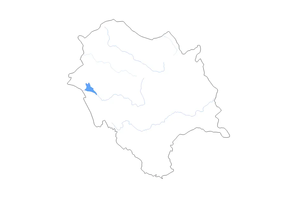 Aperçu de la carte de contour de Himachal Pradesh
