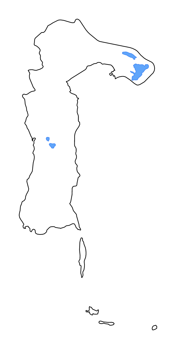 Mapa de contorno de South Sulawesi, Indonesia con lagos y ríos.