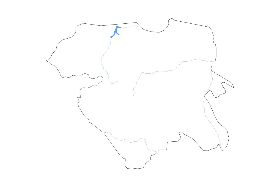 Kurdistan outline map preview