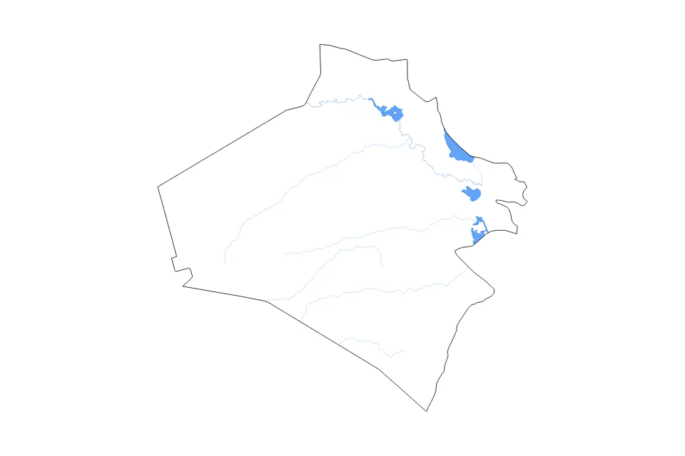 Al Anbar outline map preview