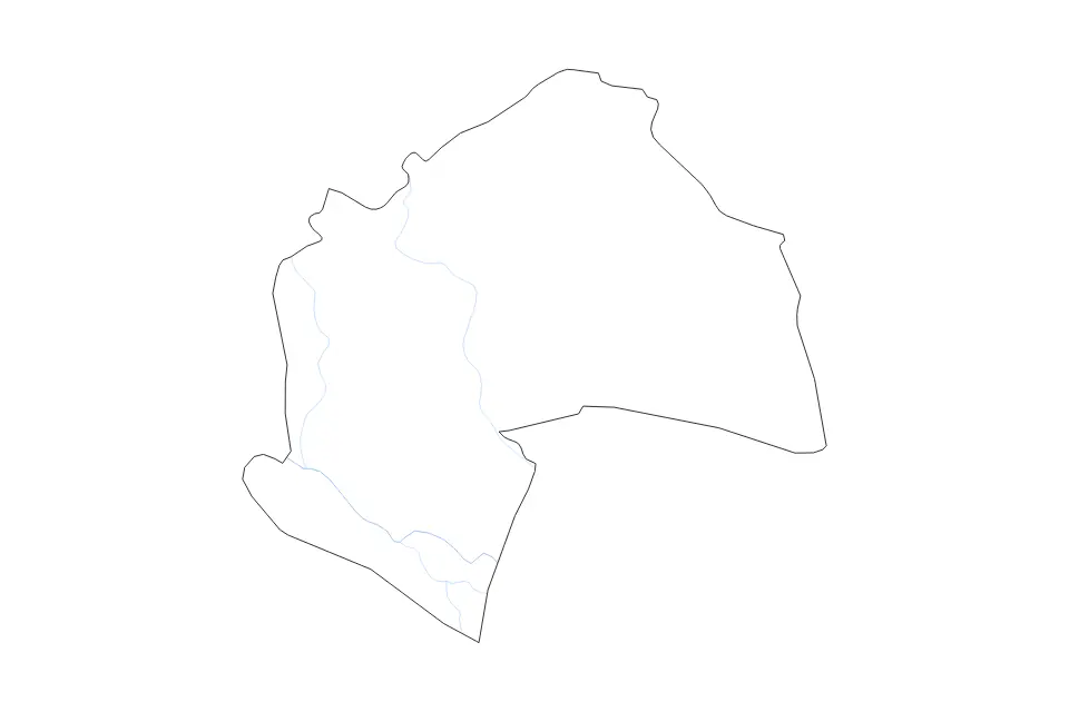 Al-Qādisiyyah outline map preview