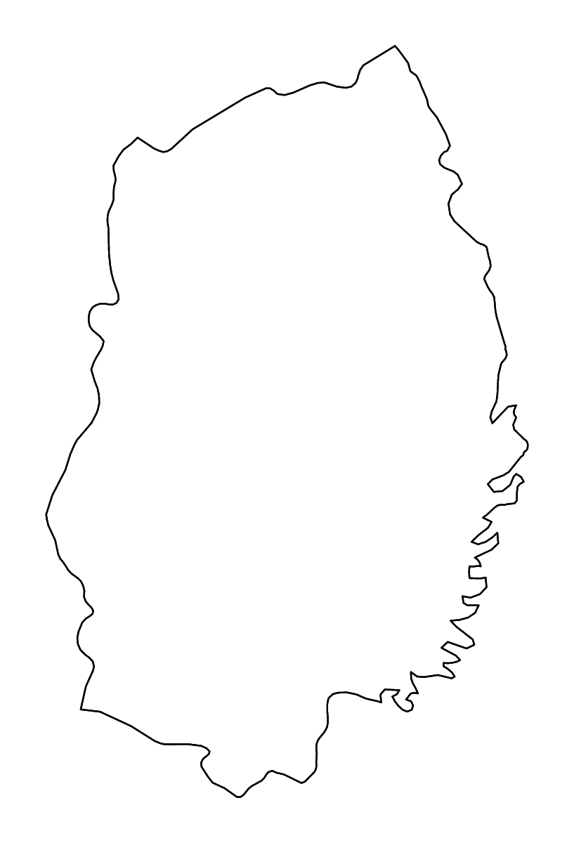 Carte de contour de Iwate Prefecture, Japan avec rivières.