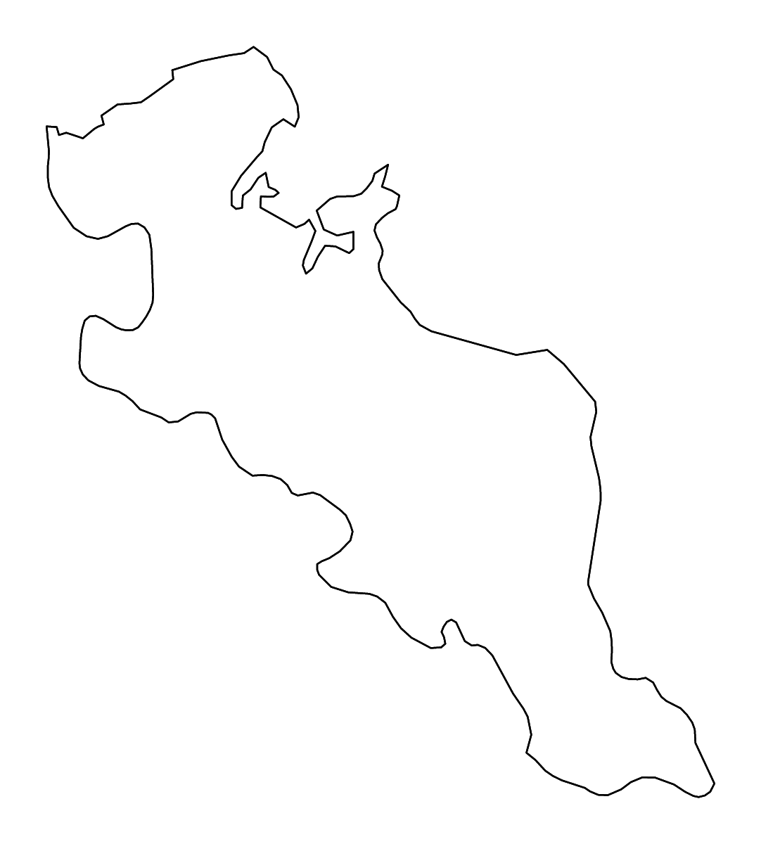 Carte de contour de Kyōto Prefecture, Japan avec rivières.