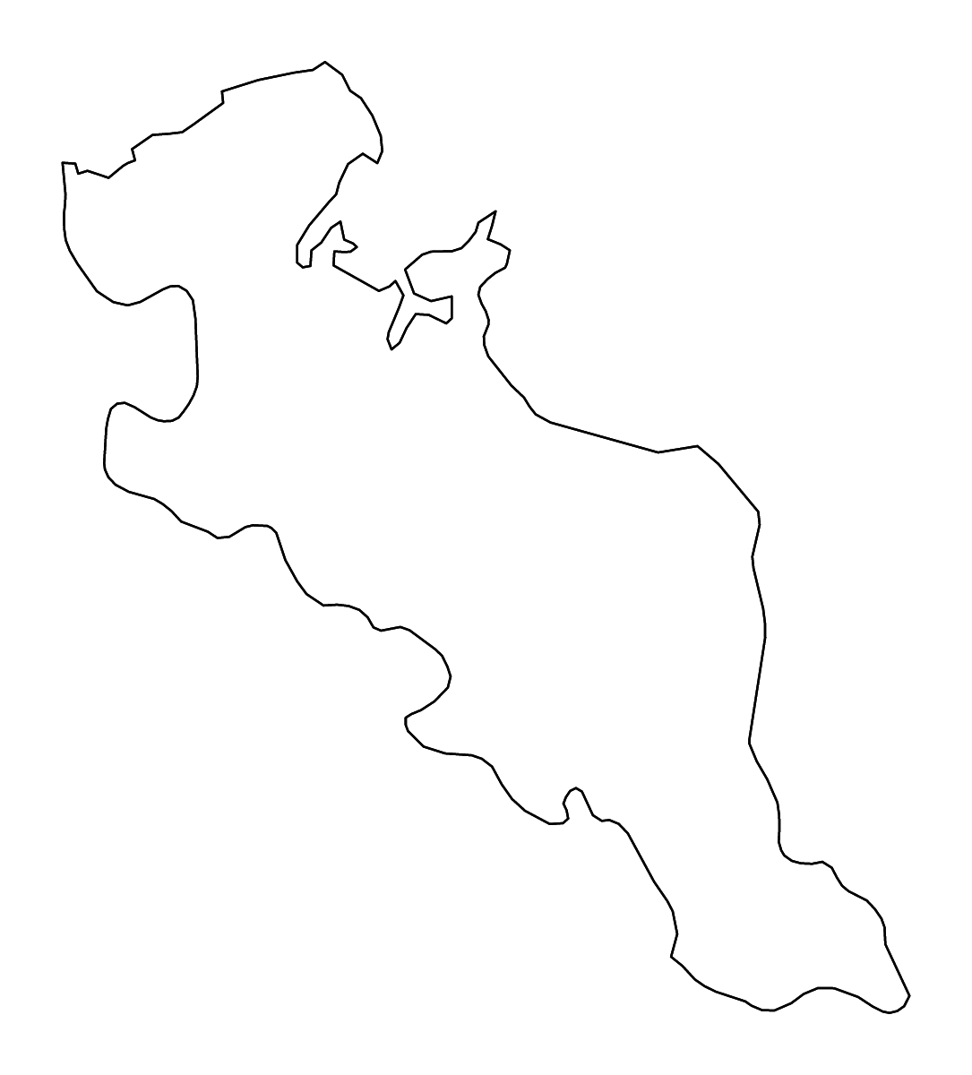 Carte de contour de Kyōto Prefecture, Japan avec rivières.