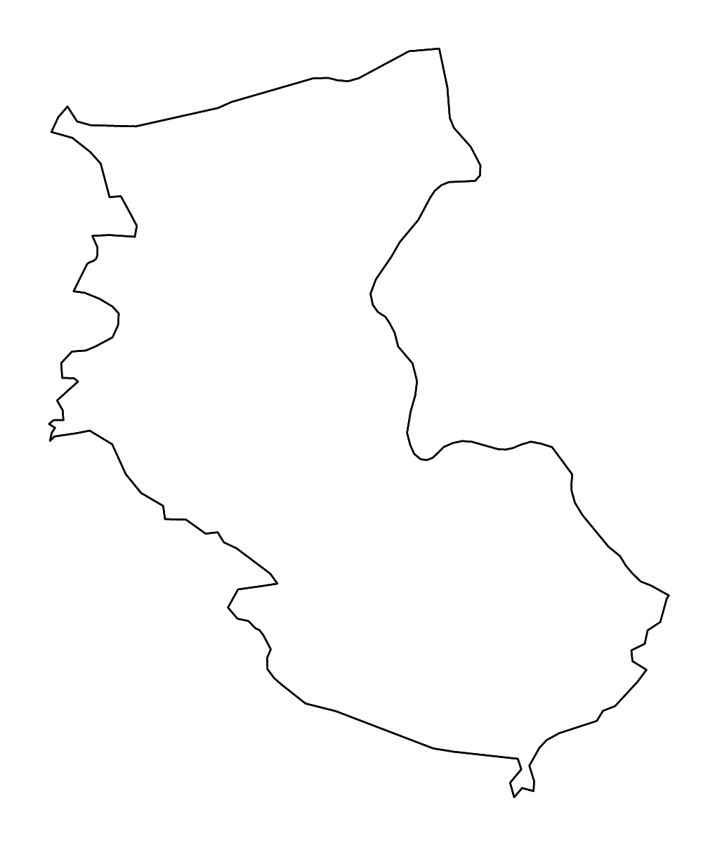 Carte de contour de Wakayama Prefecture, Japan avec rivières.
