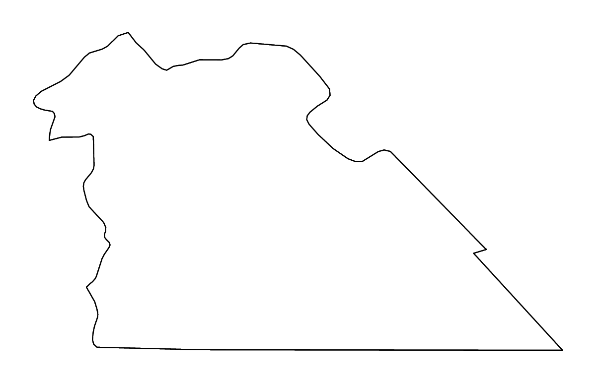 Mapa de contorno de Amman, Jordan con ríos.