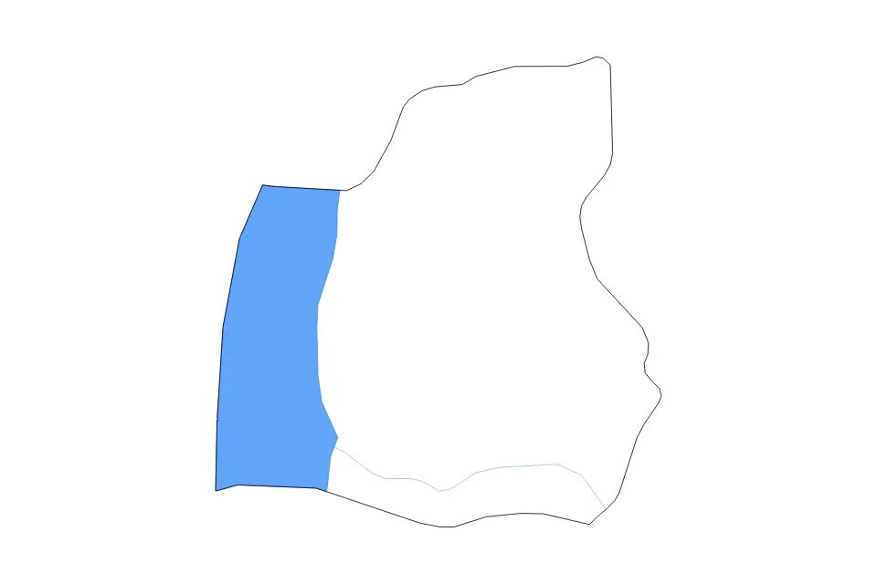 Carte de Madaba, Jordan de type contour, lacs et rivières pour Asie, montrant contour, lacs et rivières avec des éléments hydrographiques comme Dead Sea.