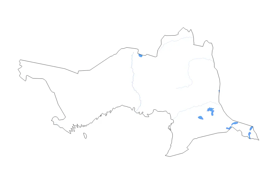 Atyrau outline map preview