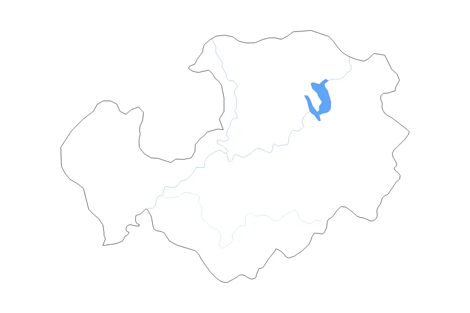 Attapeu outline map preview