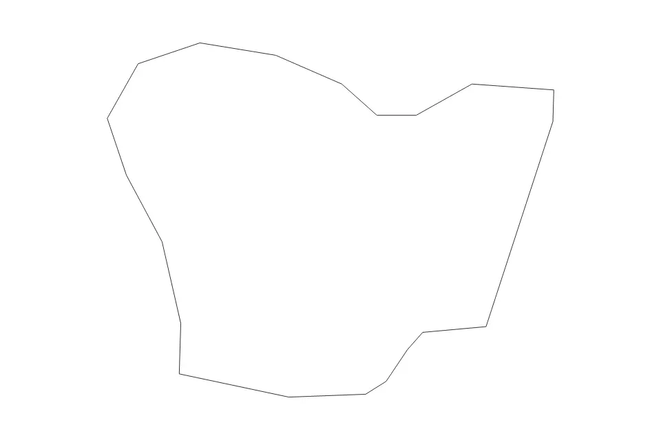 Beirut outline map preview