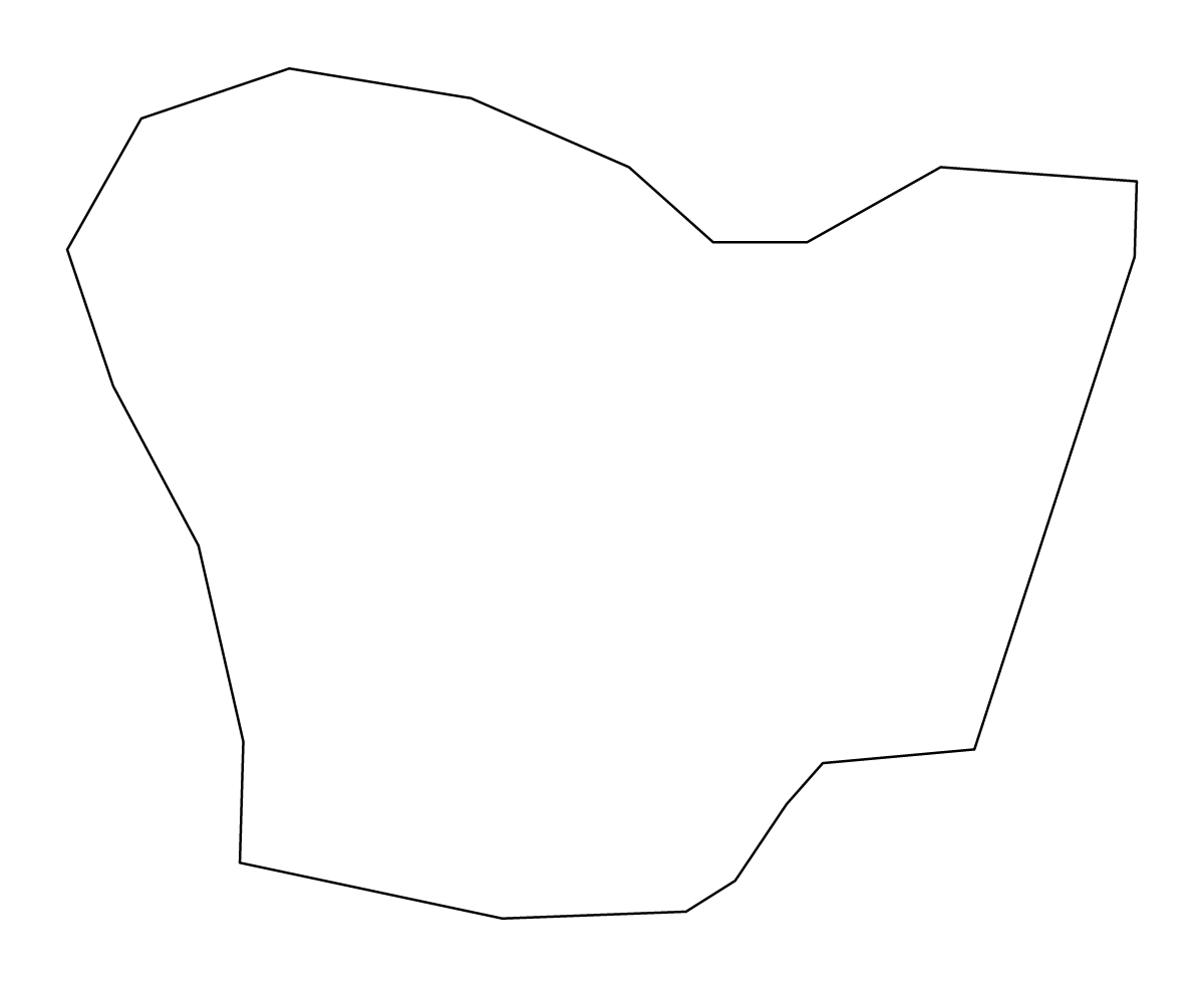 Carte de contour de Beirut, Lebanon.