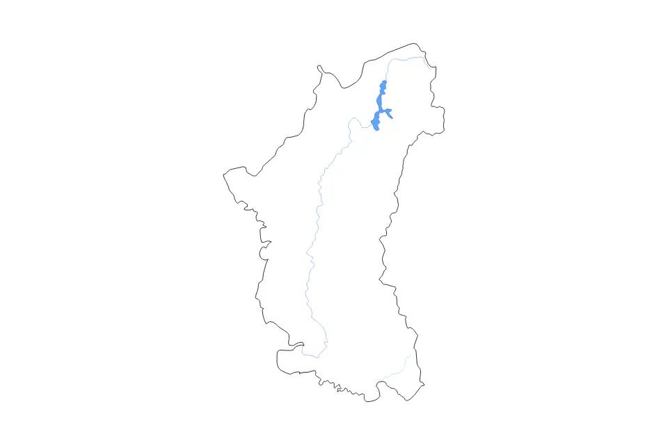 Carte de Perak, Malaysia de type contour, lacs et rivières pour Asie, montrant contour, lacs et rivières avec des éléments hydrographiques comme Empangan Temengor.