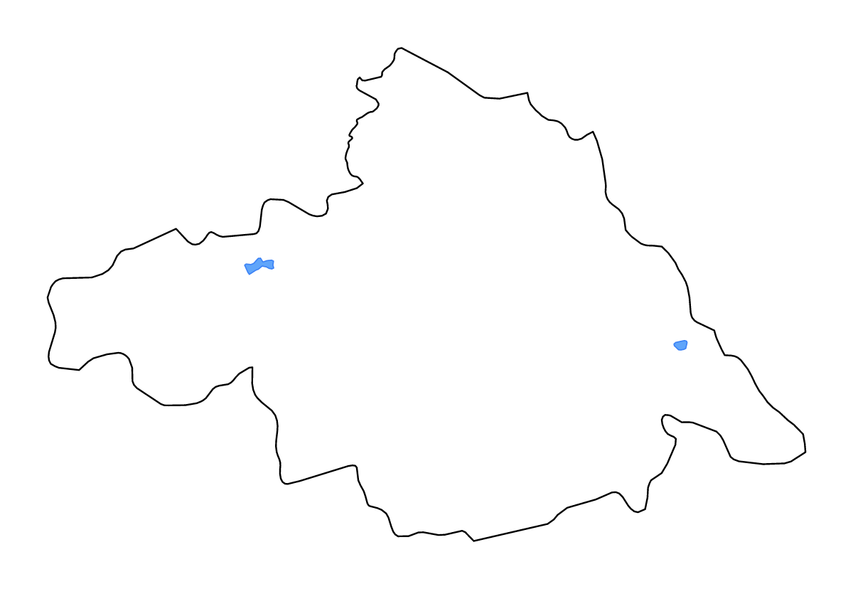 Carte de contour de Arkhangai, Mongolia avec lacs et rivières.