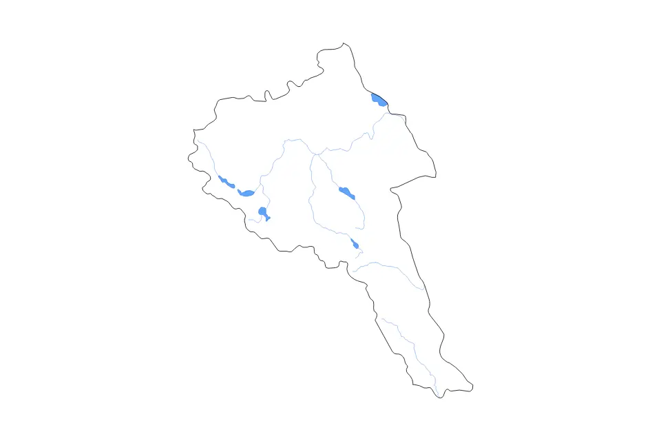 Bayan-Ölgii outline map preview
