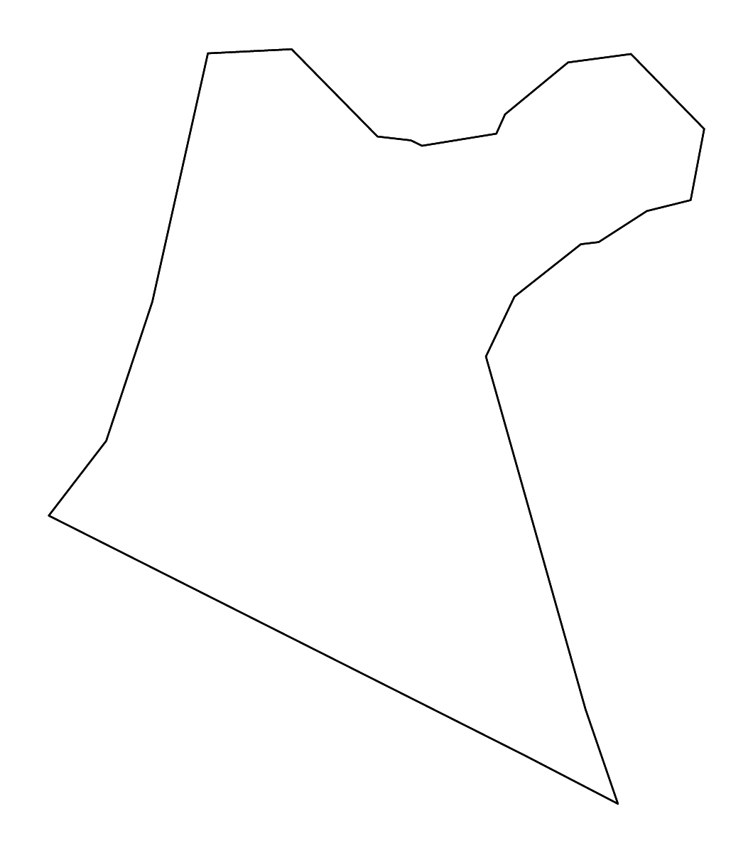 Carte de contour de Ad Dakhiliyah, Oman avec rivières.
