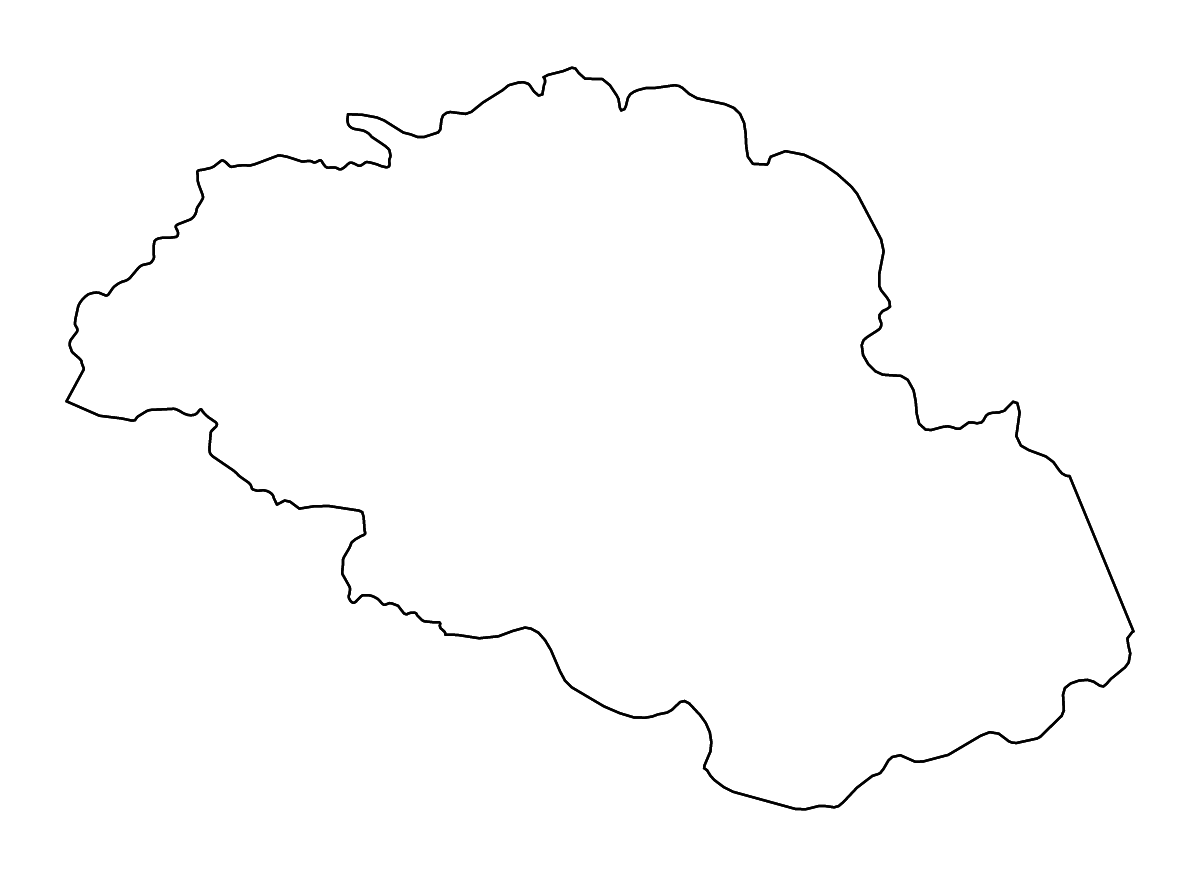 Carte de contour de Gilgit-Baltistan, Pakistan avec rivières.