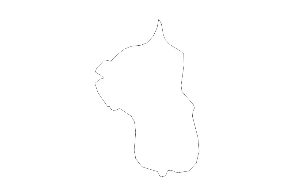 Bataan outline map preview