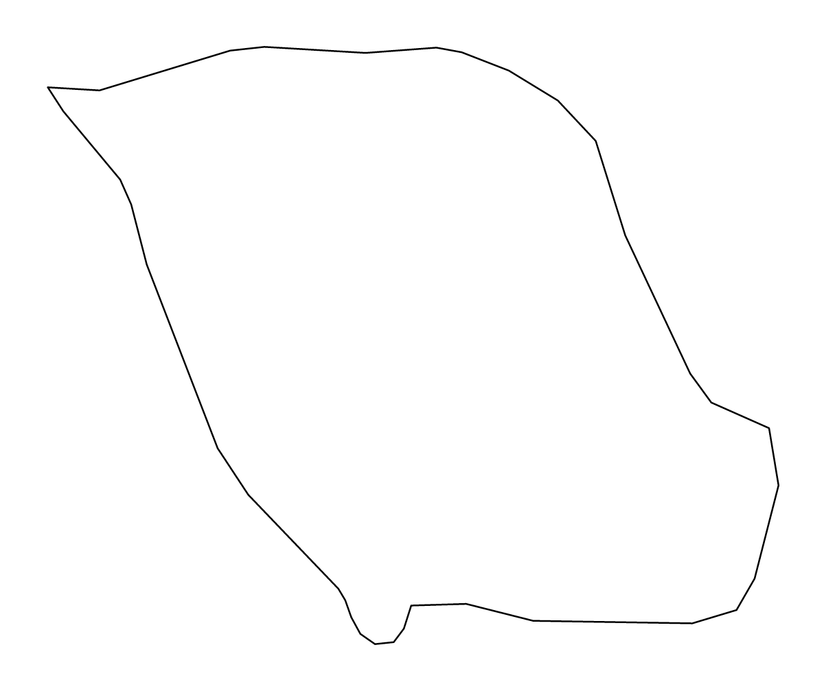 Mapa de contorno de Biliran, Philippines.