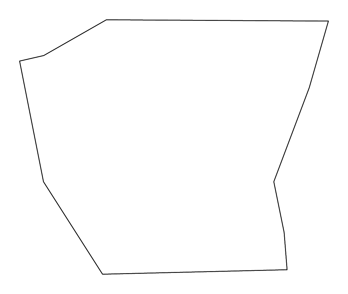 Mapa de contorno de Butuan, Philippines con ríos.