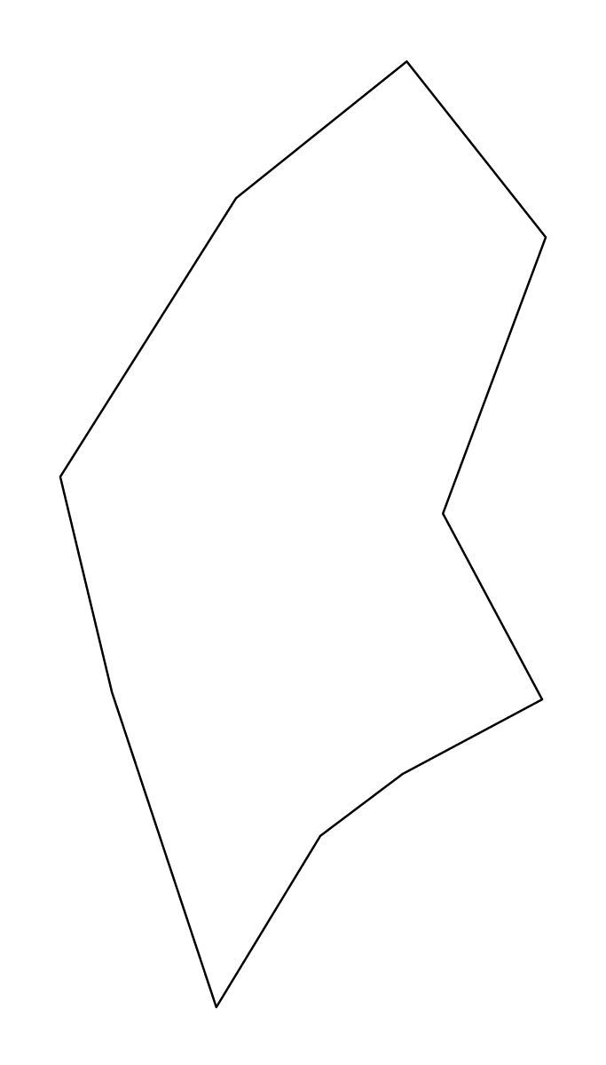Carte de contour de Cebu, Philippines.
