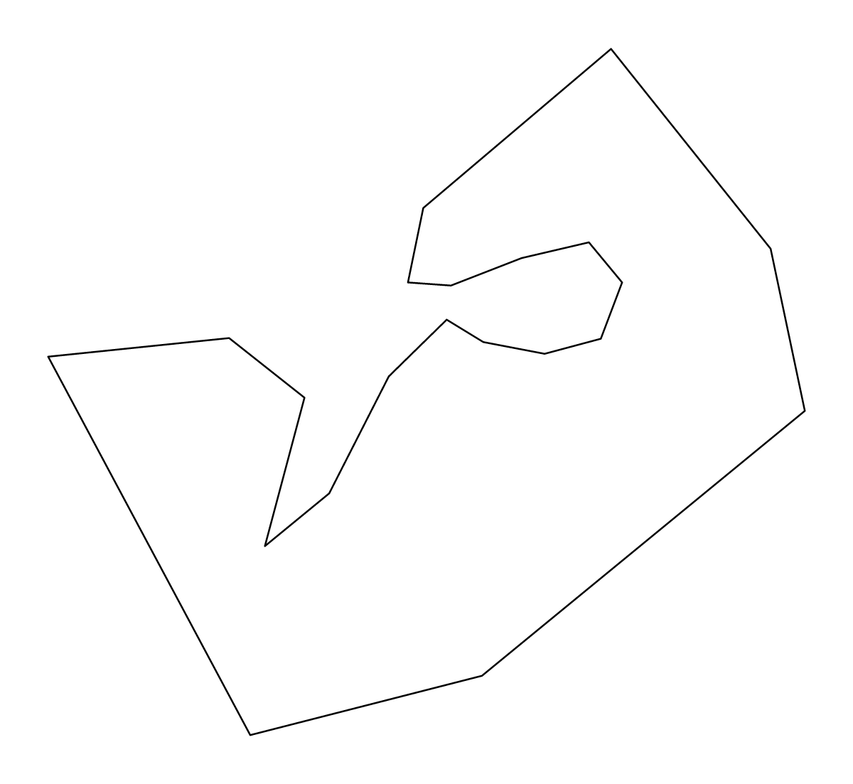 Mapa de contorno de Dagupan, Philippines.